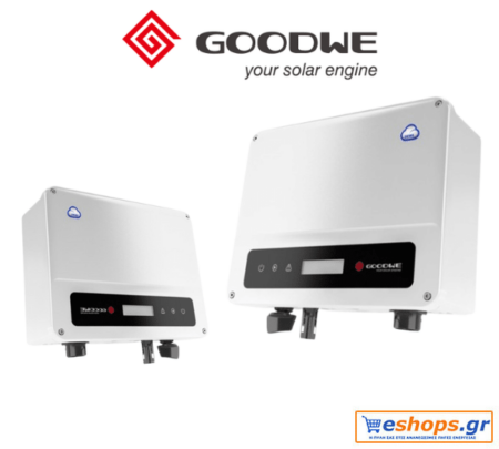 4.2kw Inverter δικτύου 4200W Μονοφασικό GOODWE GW4200D-NS (+DC-SWITCH/WIFI). Για φωτοβολταϊκά συστήματα net billing νετ βιλινγ - νετ μπιλινγ- virtual net metering - virtual net billing